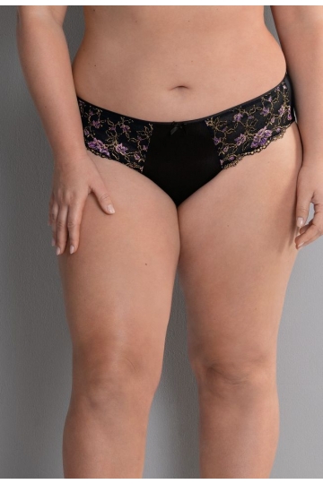 Kalhotky COLETTE black vyšší