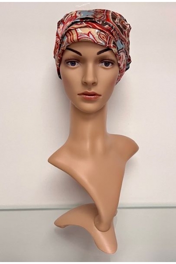 Hedvábný turban Royal...