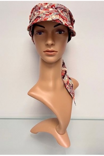 Šátek s kšiltem Mix barev