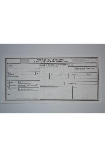 Zdravotní pokaz na silikonovou epitézu